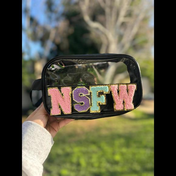 Custom Girls Night Makeup Bag, NSFW Personalized Cosmetic Pouch - Picture 3 of 9